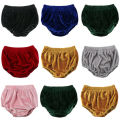 Toddler Infant Baby Boys Girls Kids Velvet Pants Shorts Bottoms Bloomers Panties