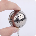 New Essential Stainless Steel Ball Tea Infuser Mesh Filter Strainer W/hook Loose Tea Leaf Spice Home Kitchen Accessories