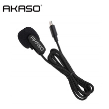 AKASO V50 Pro external microphone for AKASO V50 Pro Action Camera 4k Sports Camera only