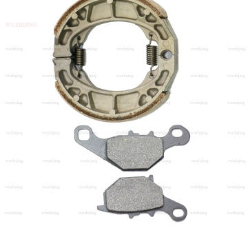 Disc Brake Pads Shoe Drum set for SUZUKI TR 50 TR50 SW Street Magic 1998 - 2008 2007 2006 2005 2004 2003 2002 2001 2000 1999