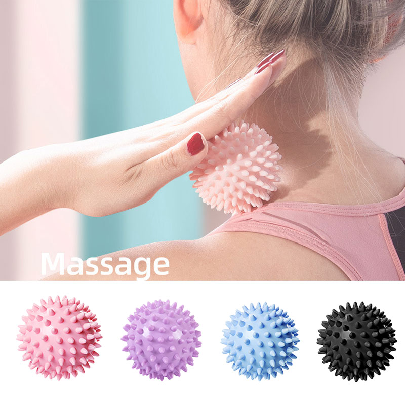Fitness Yoga Spike Massage Ball 7cm Fitness Gym equipment Exercise Accessories Relief the Ball Physiotherapy Ball Yoga Exercise