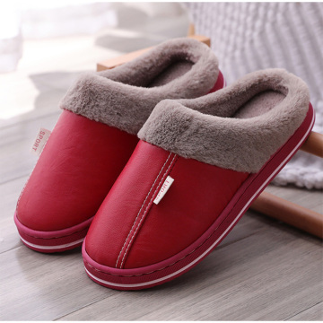 Winter Women Slippers Couple Shoes Short Plush Warm Ladies Casual Non-slip Soft Warm House Slipper Indoor Bedroom Fashion New