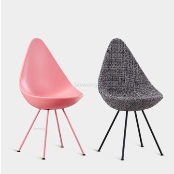 Nordic Teardrop-shaped Chair Modern Simple Office Chair Fashion Dining Chair Restaurant Coffee Shop Office Plastic Lounge Chair