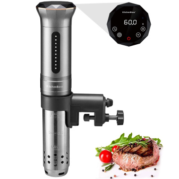 KitchenBoss,Sous Vide machine G300 Silver ,Hot Dip Circulator Precise,Send 10 Vacuum Bags,Temperature Control Water Cooker