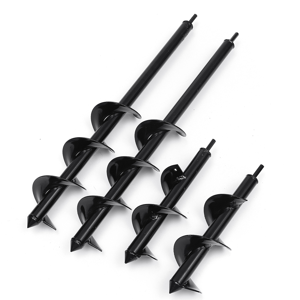 DANIU 9x25/30/45/60cm Garden Auger Small Earth Planter Drill Bit Post Hole Digger Earth Planting Auger Drill Bit