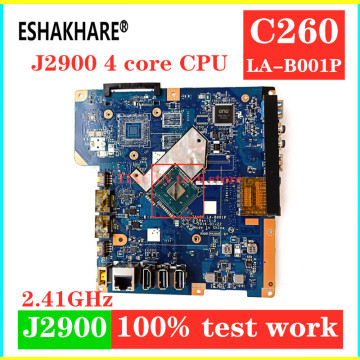 ZAA00 LA-B001P fit For Lenovo C260 AIO Motherboard / system mainboard with J2900 CPU free shipping