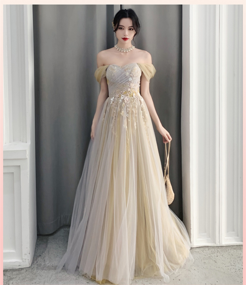 2020 New Stylish Bridesmaid Dresses Long Elegant Prom Formal Party Gown Lace Appliques Robe De Soiree Longue