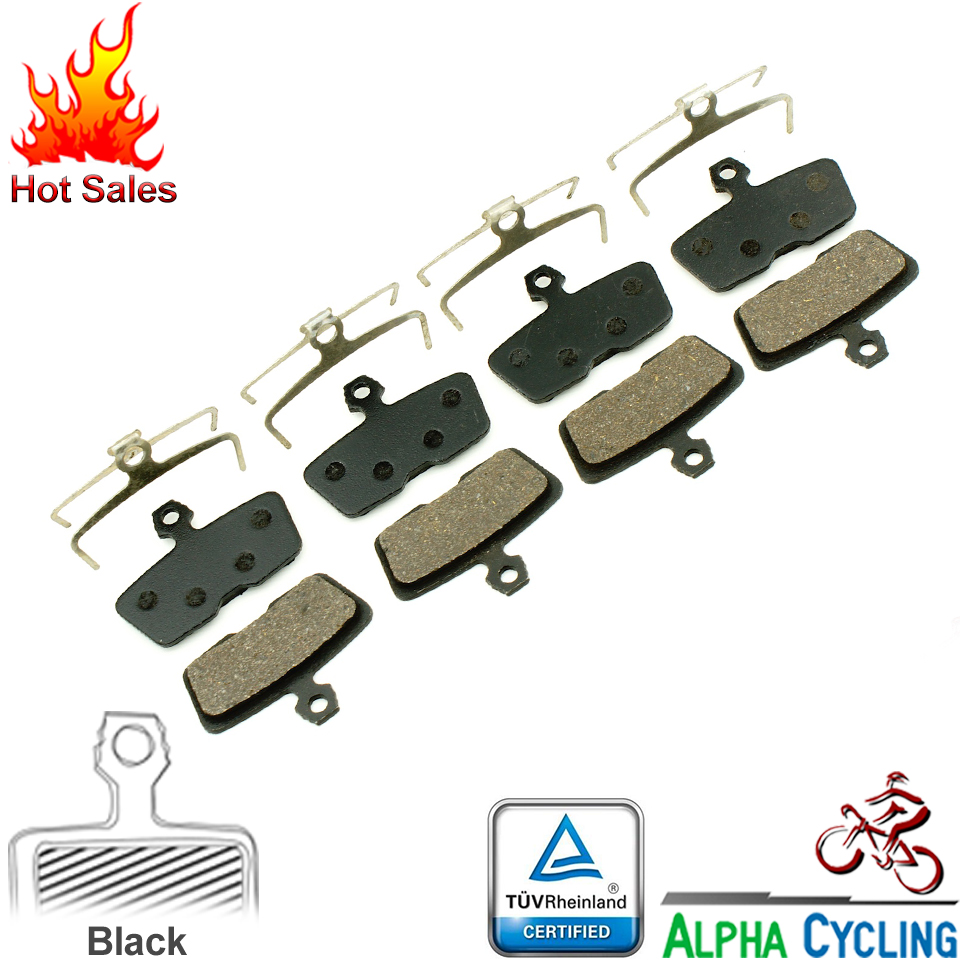 Bicycle Brake Pads for AVID Code R or for SRAM CODE R Hydraulic Disc Brake, 4 Pairs for 4 calipers