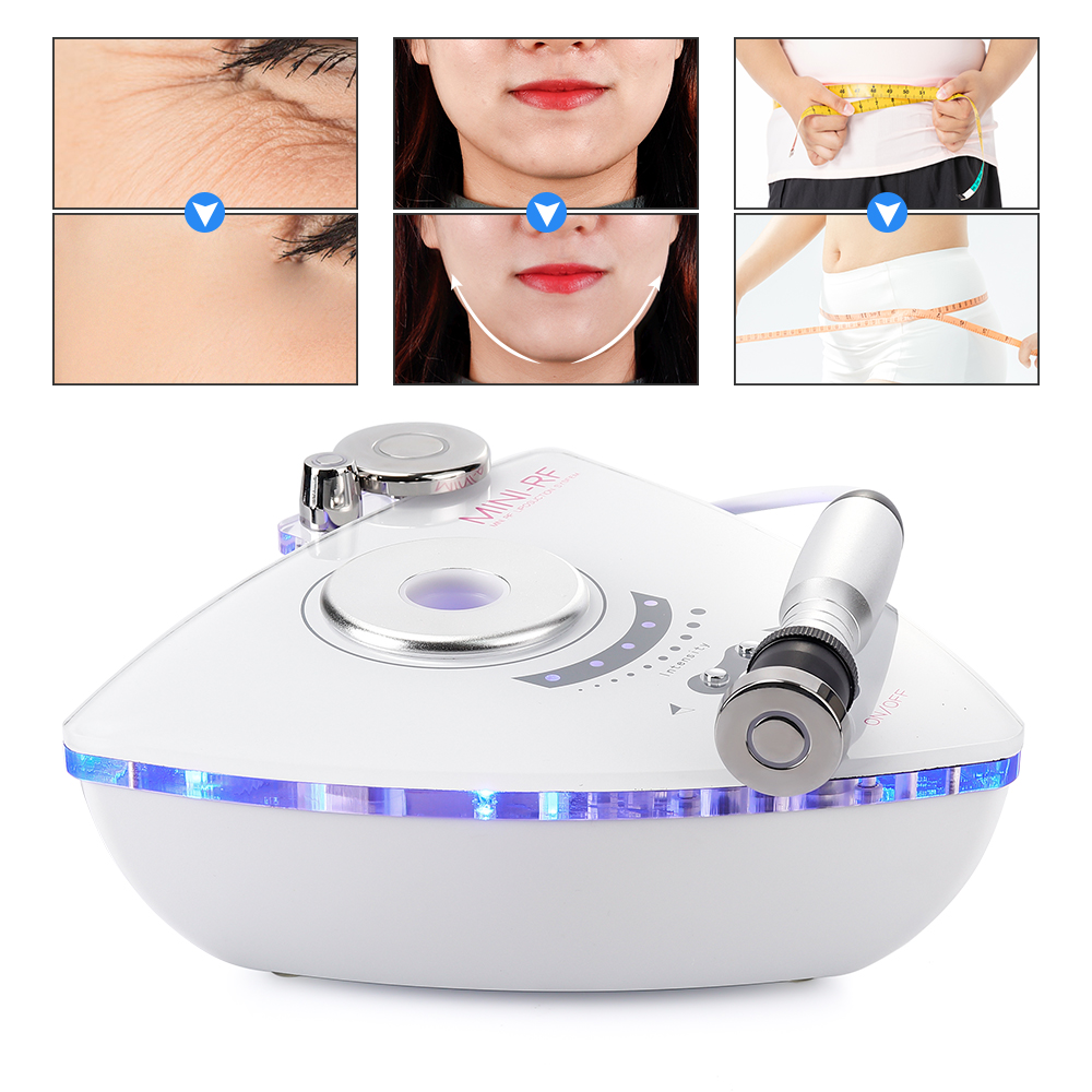 3IN1 RF Tripolar Machine Skin Tightening Rejuvenation Facial Beauty Device Eye Face Anti Wrinkle Whitening Body Slimming Machine