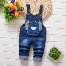 IENENS Toddler Overalls Baby Dungarees Kids Boy Jeans Jumpsuit Clothes Clothing Infant Playsuit Trousers 0-4 Years Denim Pants