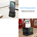 Portable Charging Dock Station Soft Silicone Desk Charging Base Anti-Fall Stand Holder For Earphone Case Charger Desktop Stand