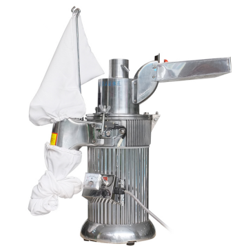 20kg/h Automatic Floor-standing Continuous Hammer Mill Herb Grinder Pulverizer DF-20