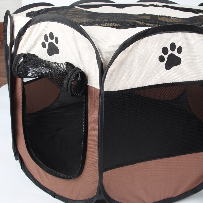 Portable Outdoor Kennels Fences Pet Tent Houses For Small Large Dogs Foldable Playpen Indoor Puppy Cage Dog Crate Delivery Room