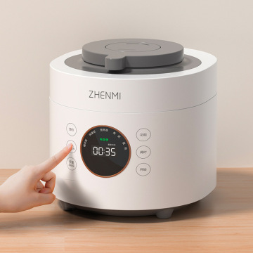 Zhenmi UFO Rice Cooker Pressure Cooker Smart Home Multifunctional Small Pressure Cooking Machine 4L Large 3 People Millet White