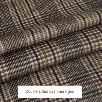 Width 59'' Double-Side Cashmere Fabric ,By The Half-Meter For Heavy Coat And Clothing In Autumn And Winter Material