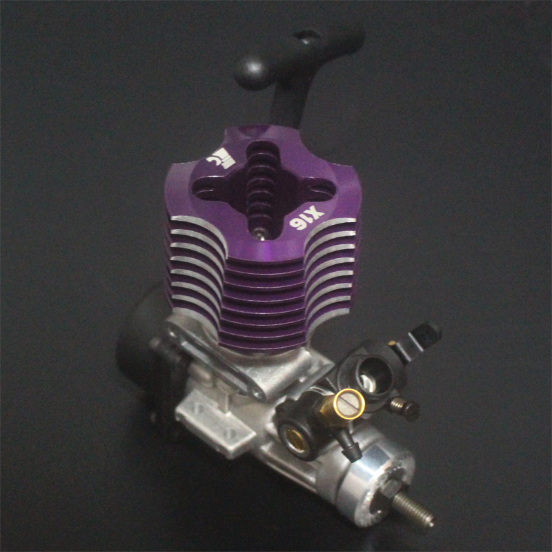 HSP 02060 FC 16 Purple Engine Pull Starter RC 1/10 Nitro Car On-road Car Buggy Monster Bigfoot Truck for 94122/94166/94188