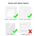 1pcs Tuya Smart Home Product Smart Switch Module Zigbee-S05-LN Zero Fire Version On-Off Device Work With Alexa Google Home