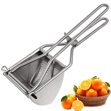 Potato Ricers, Stainless Steel Potato Ricer, Commercial Potato Masher Heavy Duty Large, Good for Potato, Tomato and More