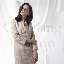 Cashmere overcoat in dress style