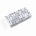 10pcs/pack Acrylic Dice 16mm White Black Dot Round Corner High Quality Boutique Game Dice
