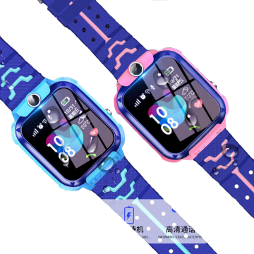 2021 Q12 Children's Smart Watch Kids SOS Phone Watches Smartwatch use Sim Card Photo Waterproof IP67 Kids Watch Gift boys girls