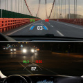 5.8" S7 Mirror HUD GPS Speedometer OBD2 Car Head Up Display Vehicle Speeding Warning Fuel Consumption Water Temperature RPM