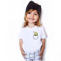 2020 New Korean Cute Avocado Vegan Child Boy T-shirts Kawaii Cartoon Toddler Tshirt Summer Small Fresh Harajuku Girl Tops Tumblr