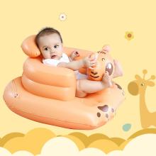 Baby Kid Children Inflatable Bathroom Sofa Chair Seat Learn Portable BB Dinner Chair Portable Bath Stool For Babies