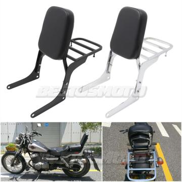 Motorcycle Detachable Rear Passenger Backrest Sissy Bar Luggage Rack For Honda Rebel 250 CMX250 CMX250C CA250