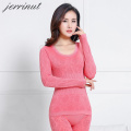 Jerrinut Thermal Underwear Women Long Johns Women For Winter Warm Long Johns Cotton Sexy Thermal Underwear Set For Women