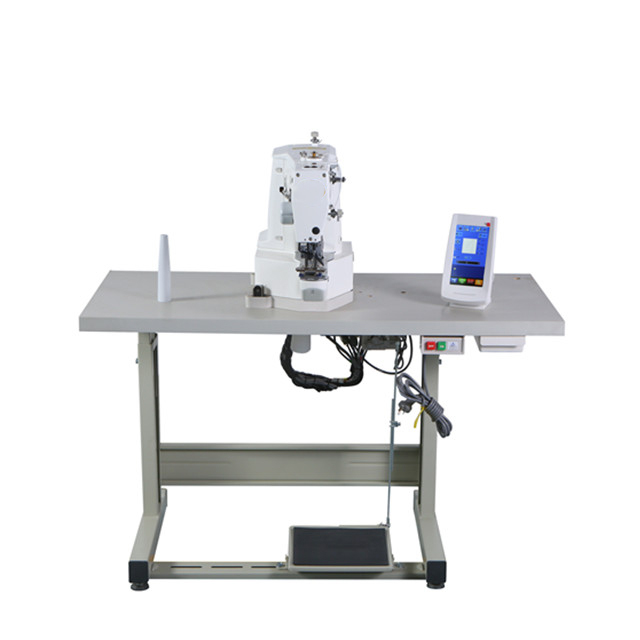 HM-430D Programmable Flat-Bed Sewing Machine Hot Sale Multiple Computer Bar Tacking Pet Leashes Webbing Motor Engine (1)
