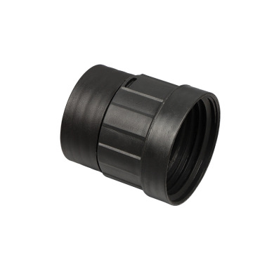 50mm Industrial Vacuum Cleaner Accessories Long Joint Adapter Corrugated Threaded Pipe Hose Connector Inner Diameter Water