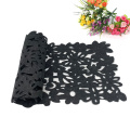 Rectangle Felt Table Runners Modern Hollow Out Fashion Felt Placemat Table Runner Home Table Decoration Flag