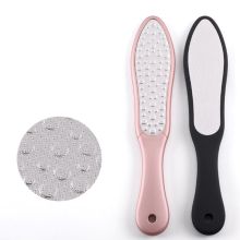 Professional Double Sided Stainless Steel Foot Rasp Heel File Hard Skin Callus Remover Scrubber Pedicure Grinding Feet Care Tool