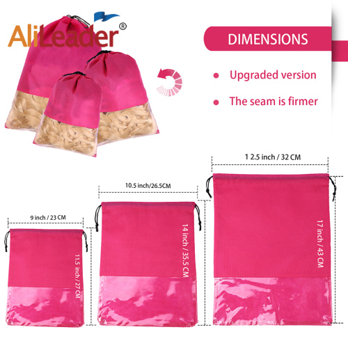 Two Colors Wig Storage Bags Non Woven Fabric Wig Bag Supplier, Supply Various Two Colors Wig Storage Bags Non Woven Fabric Wig Bag of High Quality