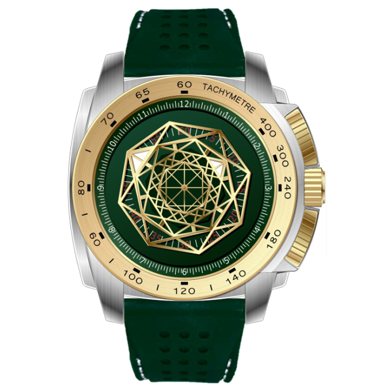 Watch with Silicone strap