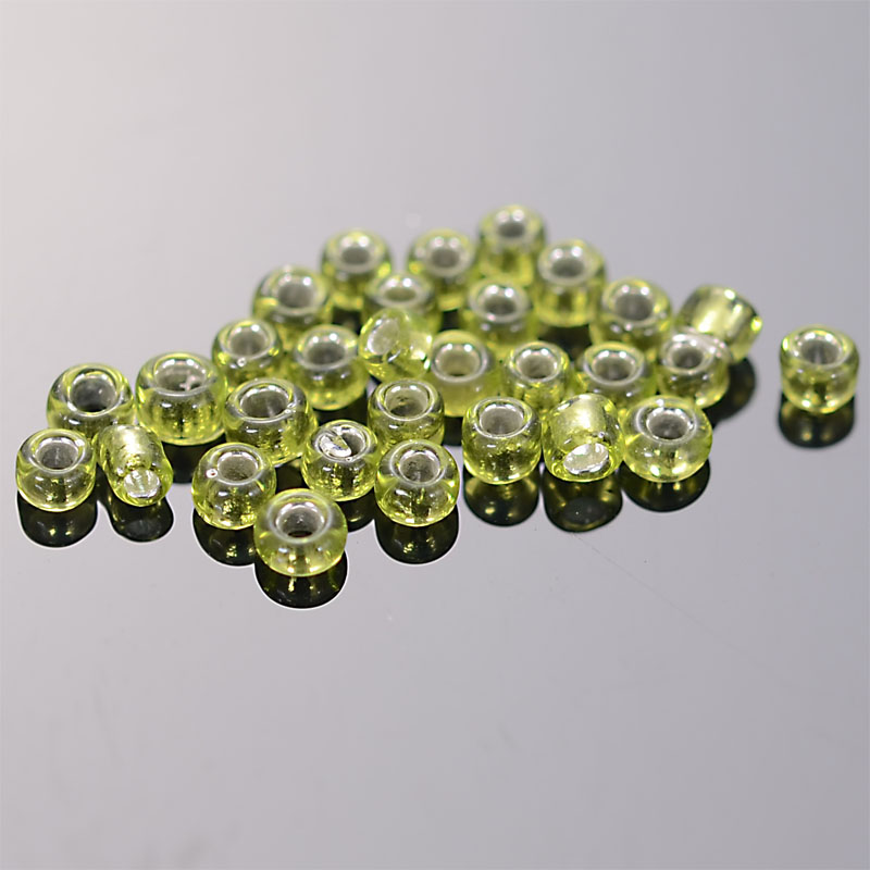 30 Grams 15/0 1.5 MM Silver Foiled Color Round Glass Seedbeads Spacers Beads For Diy Glass Seed Bead Work Jewelry Making