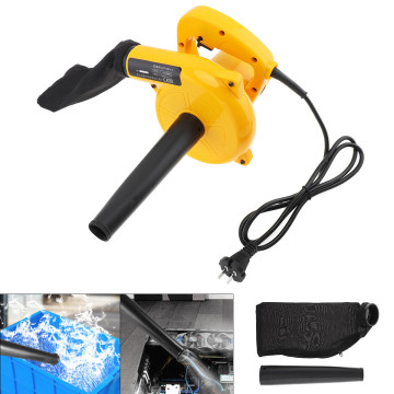 220V 600W 16000rpm Multifunctional Portable Electric Blower Duster Set with Suction Head 1.2L Collecting Bag for Dust Collector