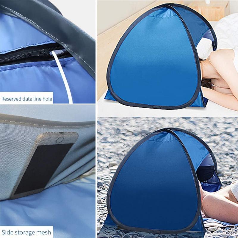 M/L Size Beach Sunshade Tent Automatic Sun Shade Canopy Camping Windproof Sandbeach Tent Outdoor Sport Sand Toys Shelters