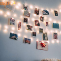 LED String Lights Photo Clip USB Outdoor Battery Operated Garland Christmas Decoration Holiday Party Wedding Xmas Fairy Lights