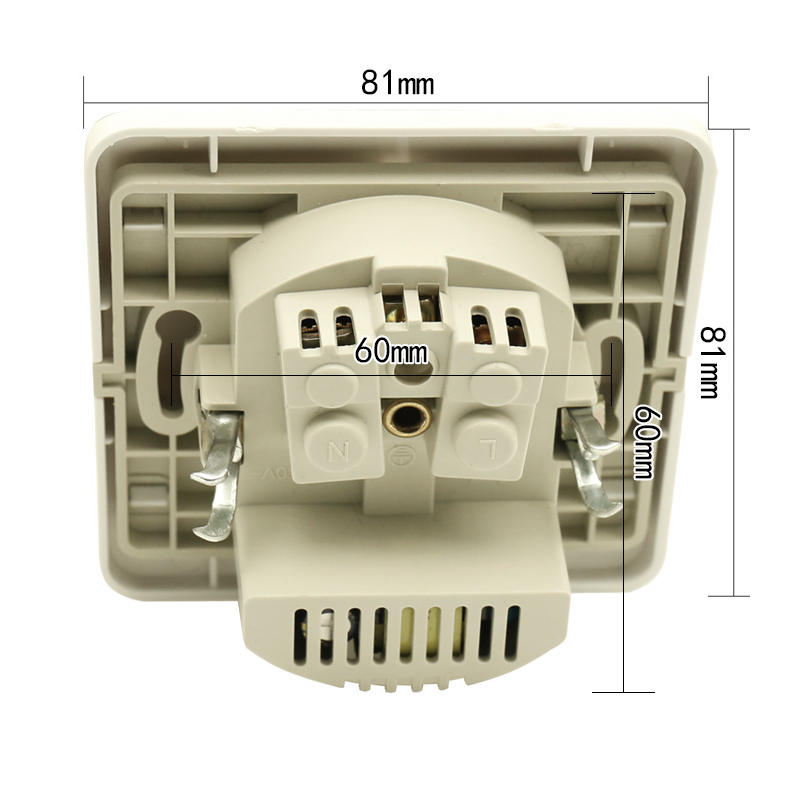 Bcsongben Smart Home POP Dual USB Port Wall Charger Adapter Charging 2400ma Wall Charger Adapter EU Plug Socket Power Outlet