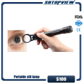 Free shipping S100 CE and FDA New Ophthalmic Portable Slit Lamp Top Quality