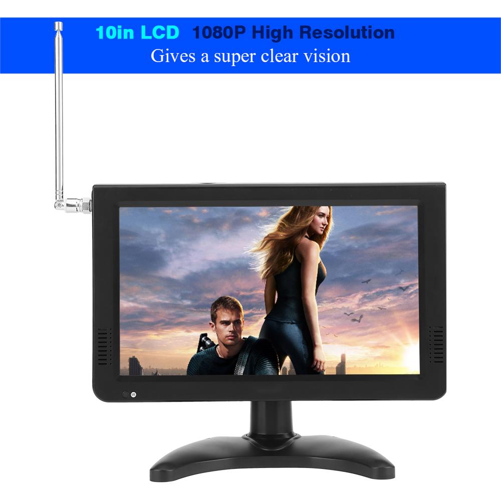 Television Smart Tv Tv Portatil Leadstar Atsc Car Digital Tv Fm Radio 10In 1080P Stereo High Sensitivity Digital Tv Television