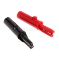 2 Pcs Push Button Type Full Protective Alligator Clips For Professional Multimeter Drop Shipping