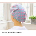 1PC Color Random Dot Waterproof Shower Cap Thicken Elastic Bath Hat Bathing Cap for Women Hair Salon Bathroom Products