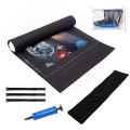 Portable Puzzle Rollup Mat Jigsaw Roll Felt Pad Playmat Puzzles Blanket For Up to 3000 Pieces Jigsaw Rug Puzzle Felt Storage Mat