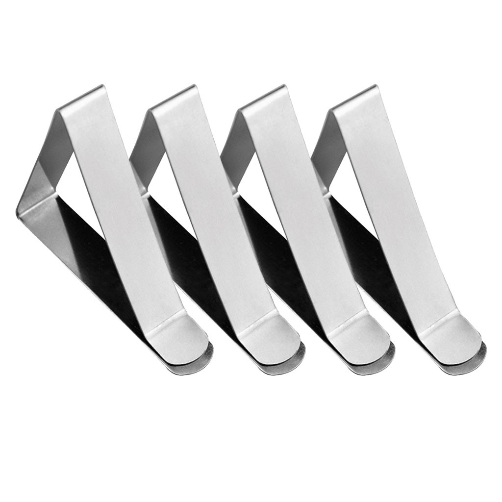 Tablecloth Clips Picnic Table Clips Stainless Steel Table Cloth Clamps 12pack Garment Clips Costura Acessorios Para Costura