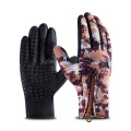 Outdoor Touch Screen Bionic Camouflage Full Gloves Hunting Cycling Camouflage Gloves Anti-slip Fishing Shooting Gloves Elastic