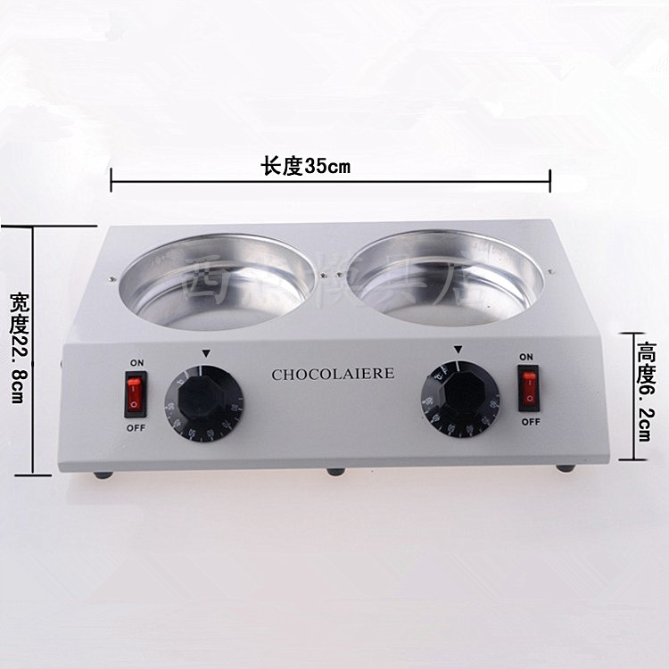 Double cylinder furnace temperature melting furnace melted chocolate soap pot baking machine temperature stainless steel pot wax