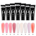 9 Colors Nail Extension Gel French Nail Extension Poly Manicure Gel Builder UV Gel UV Gel Nails Poly Stretch Glue TSLM1